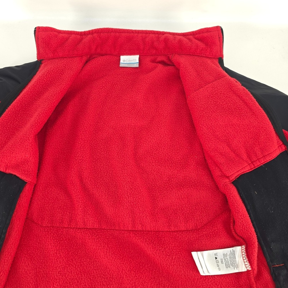 Columbia Steens Mt II Overlay Fleece Jacket Boys Small (8) Full Zip Cozy Warm - Picture 4 of 16